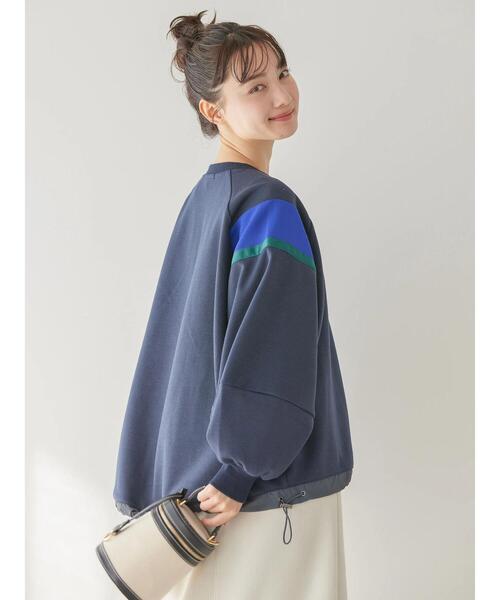 AMERICAN HOLIC（アメリカンホリック）の「ショルダーラインドロストポンチプルオーバー（Tシャツ/カットソー・レディース・ネイビー/ブラック/杢グレー・L/M）」の14枚目の写真