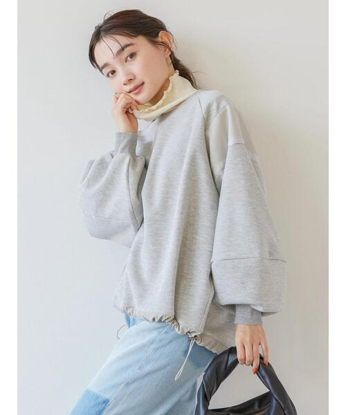 AMERICAN HOLIC（アメリカンホリック）の「ショルダーラインドロストポンチプルオーバー（Tシャツ/カットソー・レディース・ネイビー/ブラック/杢グレー・L/M）」の20枚目の写真