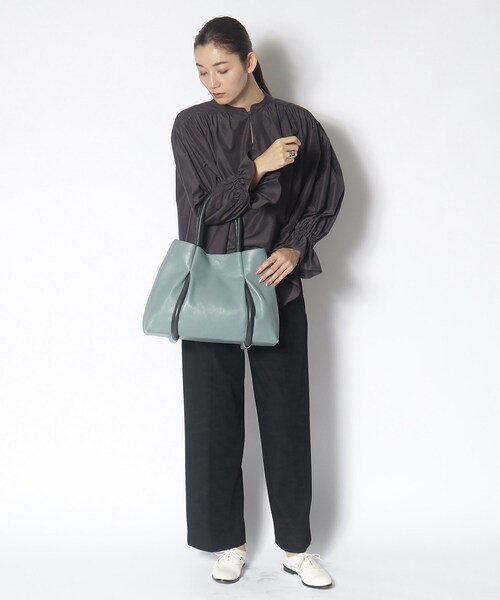 HIROKO HAYASHI（ヒロコハヤシ）の「◆CORDA（コルダ）トートバッグ（トートバッグ・レディース・ブルーグリーン/グレー系その他5・00）」の10枚目の写真