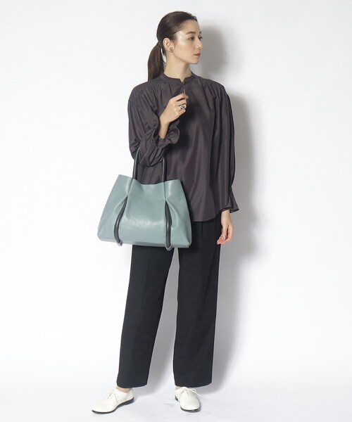 HIROKO HAYASHI（ヒロコハヤシ）の「◆CORDA（コルダ）トートバッグ（トートバッグ・レディース・ブルーグリーン/グレー系その他5・00）」の7枚目の写真