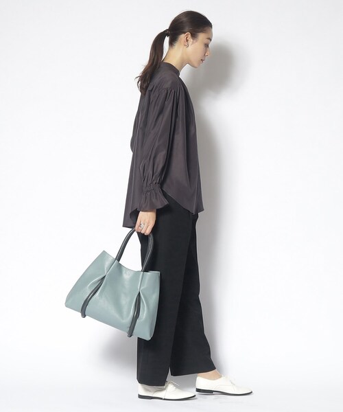 HIROKO HAYASHI（ヒロコハヤシ）の「◆CORDA（コルダ）トートバッグ（トートバッグ・レディース・ブルーグリーン/グレー系その他5・00）」の4枚目の写真