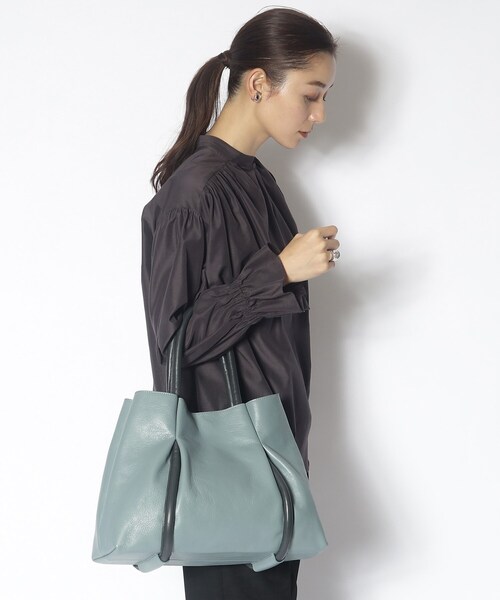 HIROKO HAYASHI（ヒロコハヤシ）の「◆CORDA（コルダ）トートバッグ（トートバッグ・レディース・ブルーグリーン/グレー系その他5・00）」の18枚目の写真