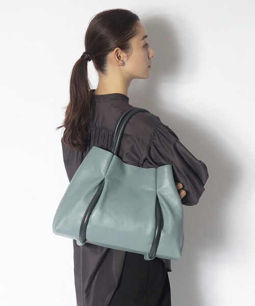 HIROKO HAYASHI（ヒロコハヤシ）の「◆CORDA（コルダ）トートバッグ（トートバッグ・レディース・ブルーグリーン/グレー系その他5・00）」の16枚目の写真