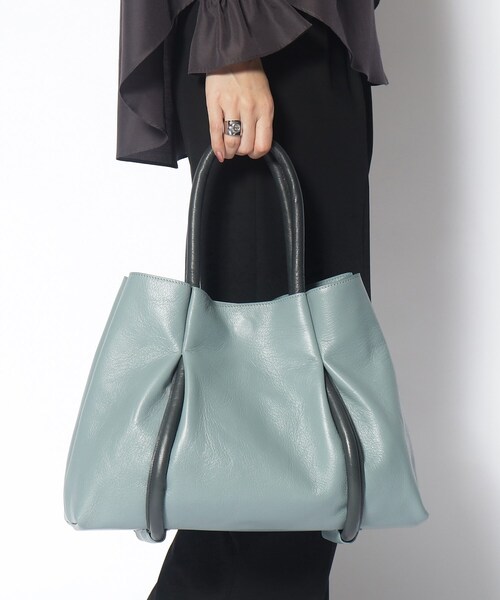 HIROKO HAYASHI（ヒロコハヤシ）の「◆CORDA（コルダ）トートバッグ（トートバッグ・レディース・ブルーグリーン/グレー系その他5・00）」の11枚目の写真