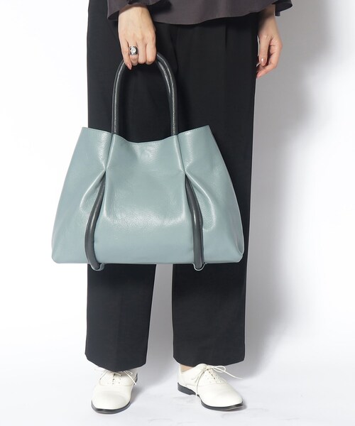 HIROKO HAYASHI（ヒロコハヤシ）の「◆CORDA（コルダ）トートバッグ（トートバッグ・レディース・ブルーグリーン/グレー系その他5・00）」の14枚目の写真