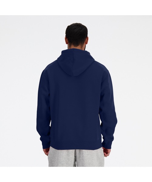 NEW BALANCE(ニューバランス)の「Sport Essentials Stacked Logo スウェットフーディ(スウェット・メンズ・ライトグレー/ブラック/ネイビー・SMALL/MEDIUM/LARGE/X-LARGE/XX-LARGE/XXX-LARGE)」の11枚目の写真