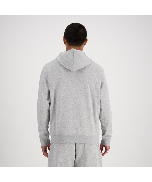 NEW BALANCE(ニューバランス)の「Sport Essentials Stacked Logo スウェットフーディ(スウェット・メンズ・ライトグレー/ブラック/ネイビー・SMALL/MEDIUM/LARGE/X-LARGE/XX-LARGE/XXX-LARGE)」の15枚目の写真