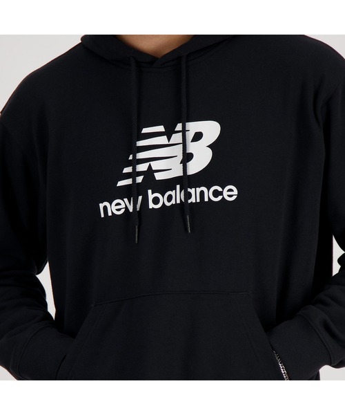 NEW BALANCE(ニューバランス)の「Sport Essentials Stacked Logo スウェットフーディ(スウェット・メンズ・ライトグレー/ブラック/ネイビー・SMALL/MEDIUM/LARGE/X-LARGE/XX-LARGE/XXX-LARGE)」の20枚目の写真