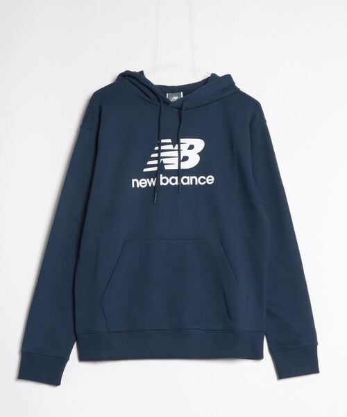 NEW BALANCE(ニューバランス)の「Sport Essentials Stacked Logo スウェットフーディ(スウェット・メンズ・ライトグレー/ブラック/ネイビー・SMALL/MEDIUM/LARGE/X-LARGE/XX-LARGE/XXX-LARGE)」の5枚目の写真