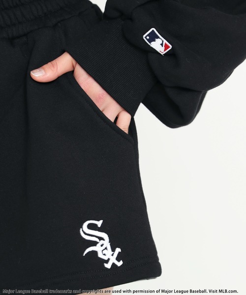 BACK TO THE FIELD(バック トゥー ザ フィールド)の「【MLB】ZIPロゴフーディーセットアップ(セットアップ・レディース・ブルー/ホワイト/ブラック/グレー/ブルー系/ピンク・FREE)」の16枚目の写真