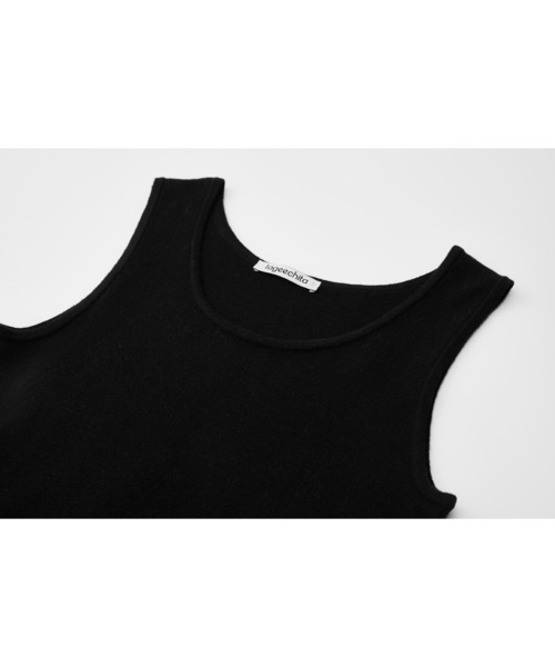 tageechita（タジチタ）の「【tageechita】フレアニットワンピース（ワンピース・レディース・ライトベージュ/ブラック・L/M/S）」の20枚目の写真