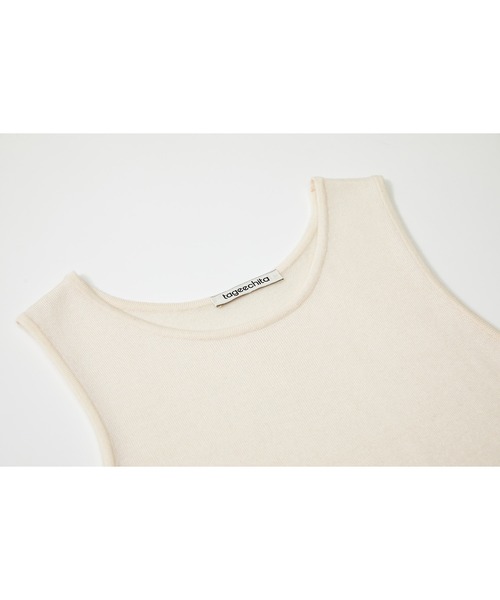 tageechita（タジチタ）の「【tageechita】フレアニットワンピース（ワンピース・レディース・ライトベージュ/ブラック・L/M/S）」の22枚目の写真