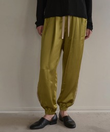 SIDE LINE SATIN PANTS