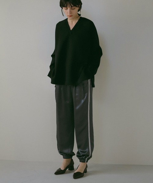 〔新品〕MANOF SIDE LINE SPORTS SATIN PANTS MANOF SIDE LINE SPORTS SATIN PANTS