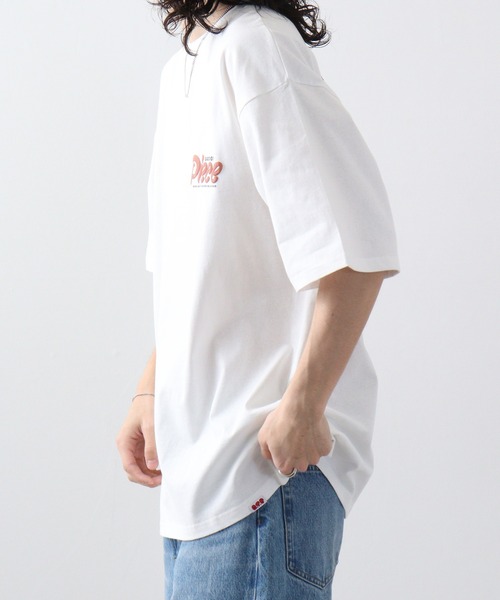 A.T,C in the attic homme（エーティーシーインジアティックオム）の「ATC in the attic homme アメコミ風キャラクタープリント綿半袖Ｔシャツ（Tシャツ/カットソー・メンズ・パープル/ホワイト系1/ブラック/パープル系1/ブラック系1/ホワイト・L/M）」の8枚目の写真
