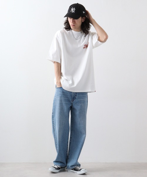 A.T,C in the attic homme（エーティーシーインジアティックオム）の「ATC in the attic homme アメコミ風キャラクタープリント綿半袖Ｔシャツ（Tシャツ/カットソー・メンズ・パープル/ホワイト系1/ブラック/パープル系1/ブラック系1/ホワイト・L/M）」の10枚目の写真