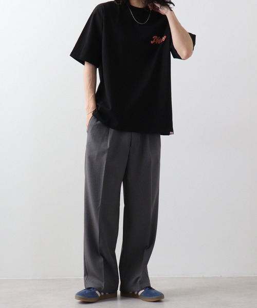 A.T,C in the attic homme（エーティーシーインジアティックオム）の「ATC in the attic homme アメコミ風キャラクタープリント綿半袖Ｔシャツ（Tシャツ/カットソー・メンズ・パープル/ホワイト系1/ブラック/パープル系1/ブラック系1/ホワイト・L/M）」の20枚目の写真