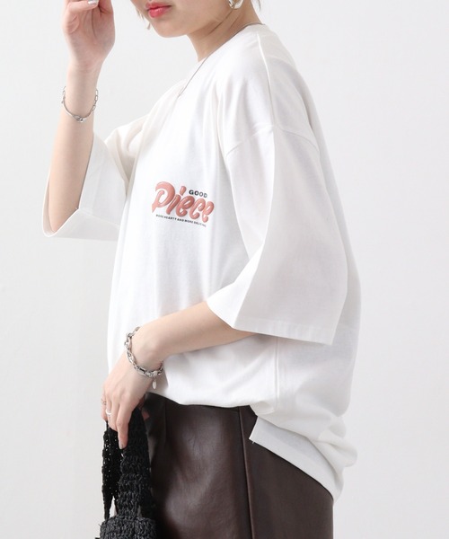 A.T,C in the attic homme（エーティーシーインジアティックオム）の「ATC in the attic homme アメコミ風キャラクタープリント綿半袖Ｔシャツ（Tシャツ/カットソー・メンズ・パープル/ホワイト系1/ブラック/パープル系1/ブラック系1/ホワイト・L/M）」の13枚目の写真