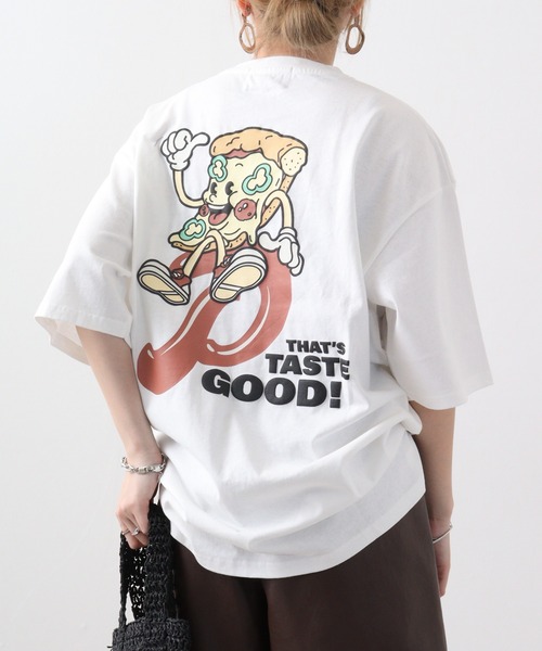 A.T,C in the attic homme（エーティーシーインジアティックオム）の「ATC in the attic homme アメコミ風キャラクタープリント綿半袖Ｔシャツ（Tシャツ/カットソー・メンズ・パープル/ホワイト系1/ブラック/パープル系1/ブラック系1/ホワイト・L/M）」の14枚目の写真