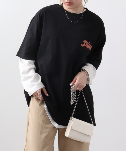 A.T,C in the attic homme（エーティーシーインジアティックオム）の「ATC in the attic homme アメコミ風キャラクタープリント綿半袖Ｔシャツ（Tシャツ/カットソー・メンズ・パープル/ホワイト系1/ブラック/パープル系1/ブラック系1/ホワイト・L/M）」の22枚目の写真