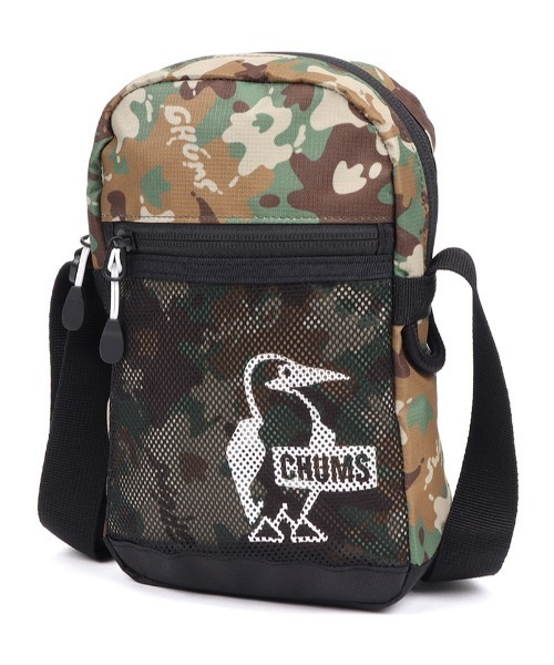CHUMS（チャムス）の「【CHUMS/チャムス】 Easy-Go Shoulder Bag（ショルダーバッグ・メンズ・ブラック/ライトグレー/その他1/カモフラージュ/その他2/その他3・FREE）」の3枚目の写真