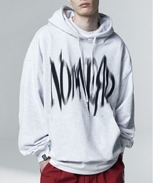 パーカー・フーディ NOT4NERD Thorn Logo Pullover Hood Light Grey HD052LG MUSINSA公式 | NOT4NERD Thorn Logo Pullover hoodie - Light Gray
