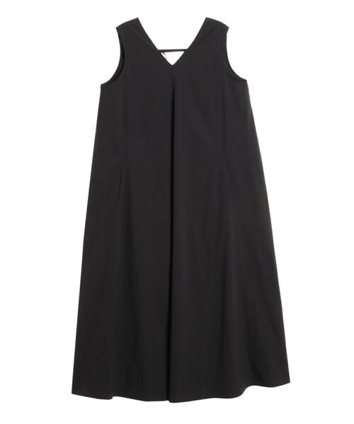 ELENDEEK（エレンディーク）の「バックオープンテントワンピース（ワンピース・レディース・ブラック/ライトブルー・01/02）」の2枚目の写真