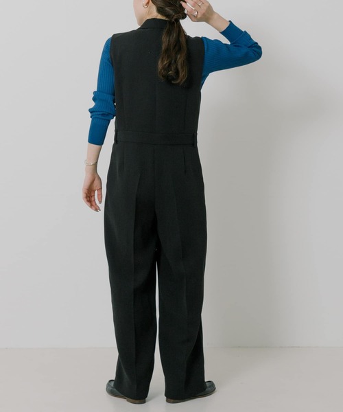 URBAN RESEARCH(アーバンリサーチ)の「『UR TECH DRYLUXE』『イージーケア』オールインワン(ワンピース・レディース・ベージュ/ブラック・38/36)」の7枚目の写真