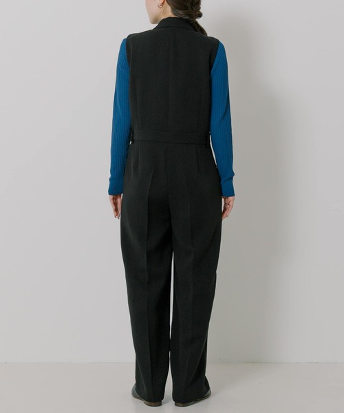 URBAN RESEARCH(アーバンリサーチ)の「『UR TECH DRYLUXE』『イージーケア』オールインワン(ワンピース・レディース・ベージュ/ブラック・38/36)」の20枚目の写真