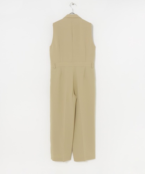 URBAN RESEARCH(アーバンリサーチ)の「『UR TECH DRYLUXE』『イージーケア』オールインワン(ワンピース・レディース・ベージュ/ブラック・38/36)」の12枚目の写真