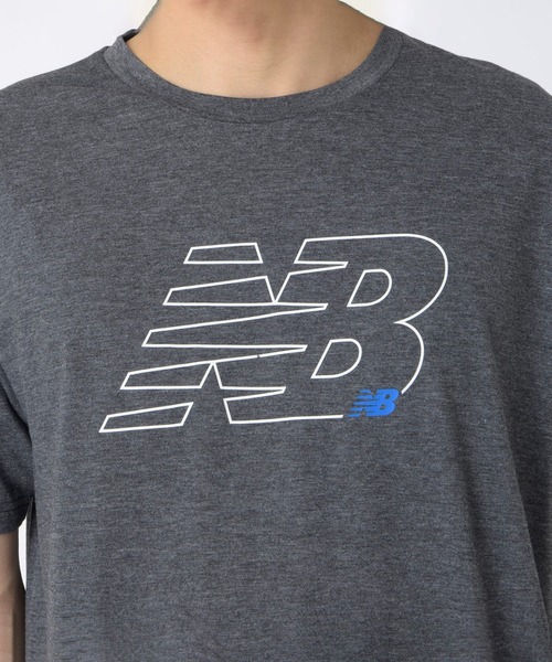 NEW BALANCE(ニューバランス)の「Sport Essentials ヘザーテックグラフィックショートスリーブTシャツ(Tシャツ/カットソー・メンズ・ライトブルー/グレー/ブラック/ネイビー・X-LARGE/LARGE/MEDIUM/XX-LARGE/SMALL)」の14枚目の写真