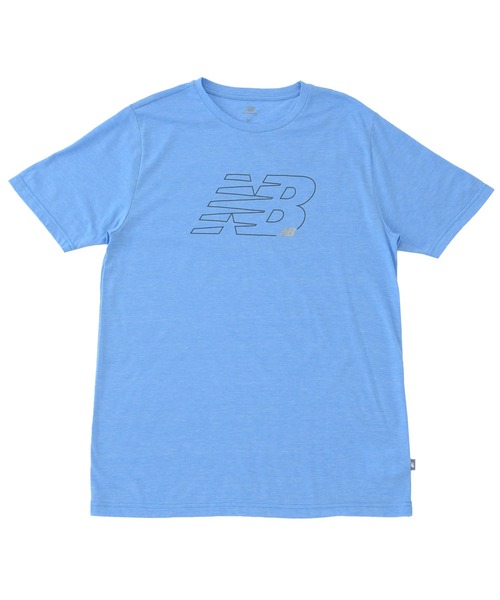 NEW BALANCE(ニューバランス)の「Sport Essentials ヘザーテックグラフィックショートスリーブTシャツ(Tシャツ/カットソー・メンズ・ライトブルー/グレー/ブラック/ネイビー・X-LARGE/LARGE/MEDIUM/XX-LARGE/SMALL)」の22枚目の写真