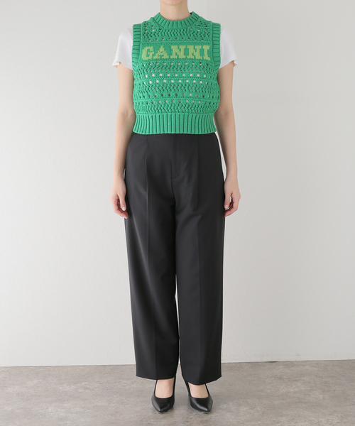GANNI（ガニー）の「【GANNI / ガニー】Cotton Rope Short Vest