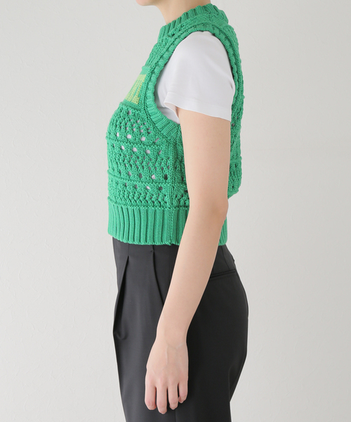 GANNI（ガニー）の「【GANNI / ガニー】Cotton Rope Short Vest