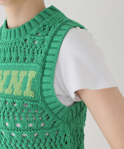 GANNI（ガニー）の「【GANNI / ガニー】Cotton Rope Short Vest