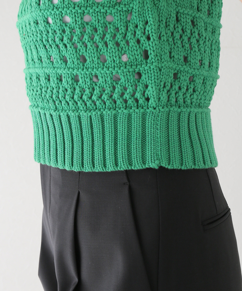 GANNI（ガニー）の「【GANNI / ガニー】Cotton Rope Short Vest