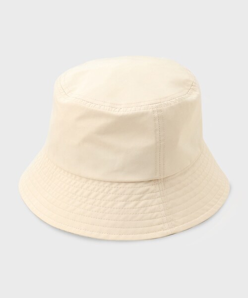OPAQUE.CLIP（オペークドットクリップ）の「◆ポリエステルバケットハット（ハット・レディース・ライトベージュ/チャコールグレー/ブラック・00）」の4枚目の写真