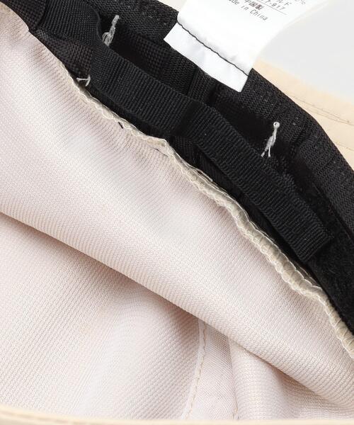 OPAQUE.CLIP（オペークドットクリップ）の「◆ポリエステルバケットハット（ハット・レディース・ライトベージュ/チャコールグレー/ブラック・00）」の8枚目の写真