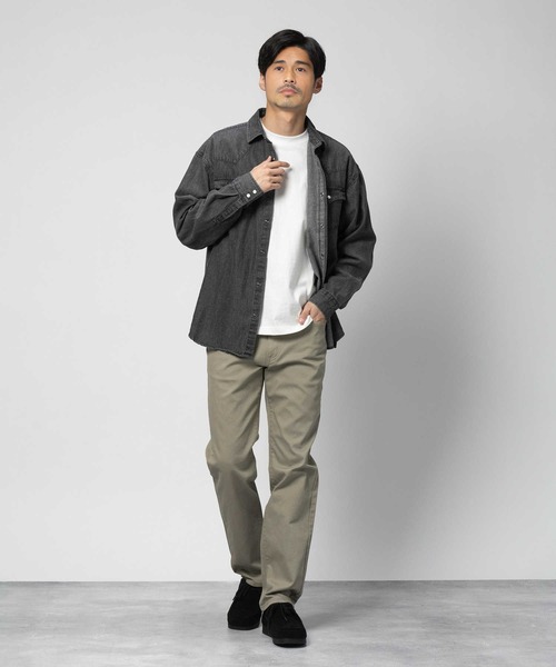 EDWIN(エドウィン)の「EDWIN(エドウィン)【メンズ】「503」レギュラーストレート(デニムパンツ・メンズ・カーキブラウン・32inch/34inch/36inch/31inch/33inch/28inch/30inch/29inch)」の2枚目の写真