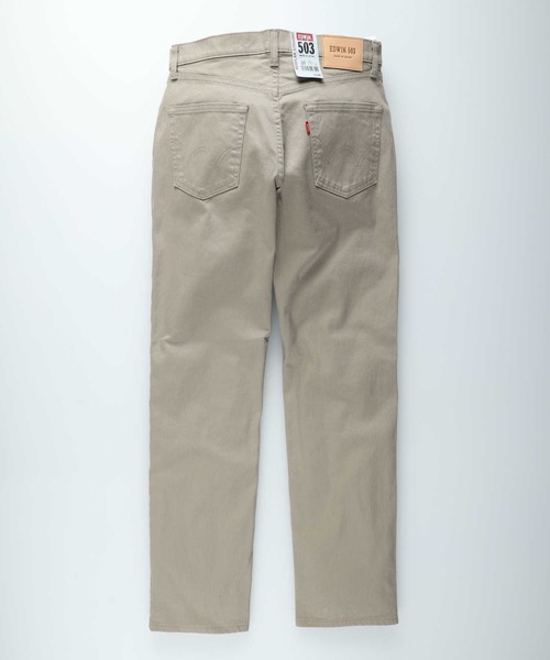 EDWIN(エドウィン)の「EDWIN(エドウィン)【メンズ】「503」レギュラーストレート(デニムパンツ・メンズ・カーキブラウン・32inch/34inch/36inch/31inch/33inch/28inch/30inch/29inch)」の7枚目の写真
