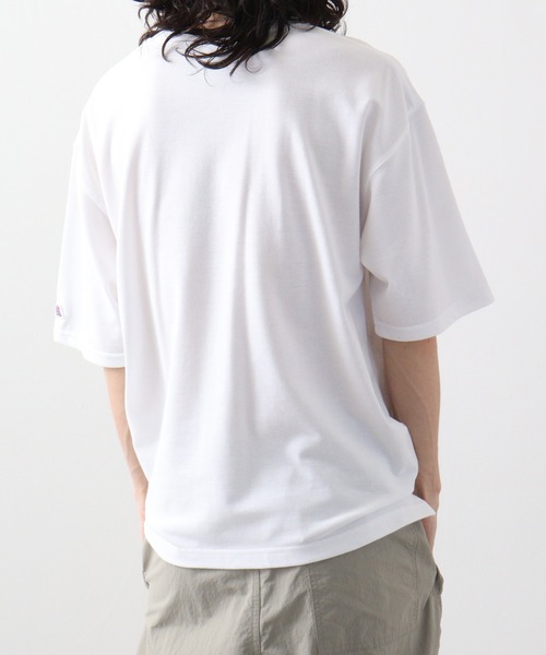 JEMORGAN(ジェーイーモーガン)の「JEMORGAN T/Cカノコ ベーシック半袖T(Tシャツ/カットソー・メンズ・ベージュ/カーキ/ブラック/オフホワイト/ネイビー・XL/M/L)」の10枚目の写真
