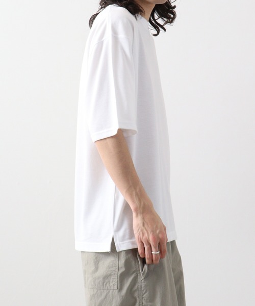 JEMORGAN(ジェーイーモーガン)の「JEMORGAN T/Cカノコ ベーシック半袖T(Tシャツ/カットソー・メンズ・ベージュ/カーキ/ブラック/オフホワイト/ネイビー・XL/M/L)」の11枚目の写真