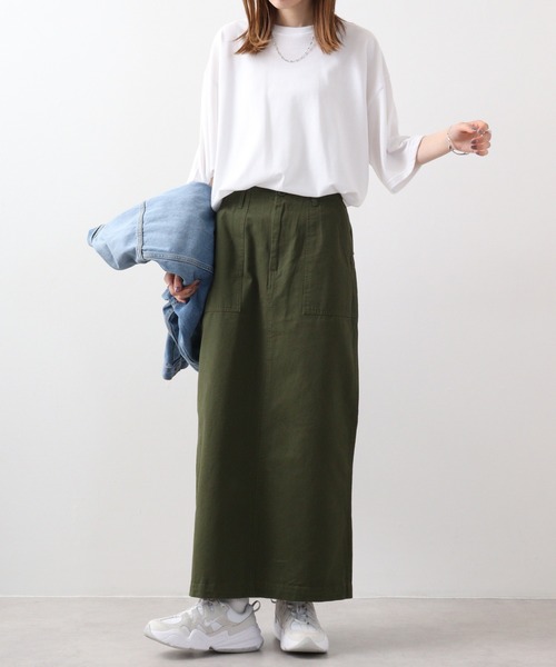 JEMORGAN(ジェーイーモーガン)の「JEMORGAN T/Cカノコ ベーシック半袖T(Tシャツ/カットソー・メンズ・ベージュ/カーキ/ブラック/オフホワイト/ネイビー・XL/M/L)」の15枚目の写真
