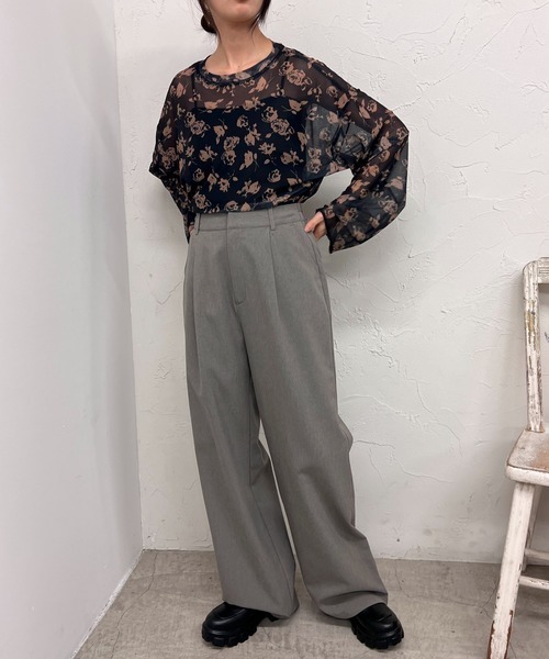 byYOUANCE（バイユアンス）の「シアーロンT（Tシャツ/カットソー・レディース・その他6/その他7/その他2/その他1・FREE）」の10枚目の写真