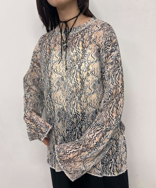 byYOUANCE（バイユアンス）の「シアーロンT（Tシャツ/カットソー・レディース・その他6/その他7/その他2/その他1・FREE）」の15枚目の写真