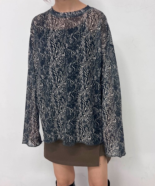 byYOUANCE（バイユアンス）の「シアーロンT（Tシャツ/カットソー・レディース・その他6/その他7/その他2/その他1・FREE）」の18枚目の写真