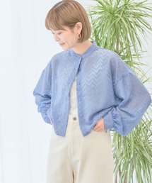 earth music&ecology（アースミュージックアンドエコロジー）の「ギザギザショートシャツ（シャツ/ブラウス・レディース）」