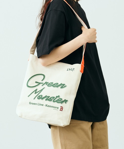 【セール】INFIELDER DESIGN/インフィールダーデザイン MLB NICKNAME ショルダーバッグ トートバック（ショルダーバッグ）｜INFIELDER DESIGN（インフィールダーデザイン）