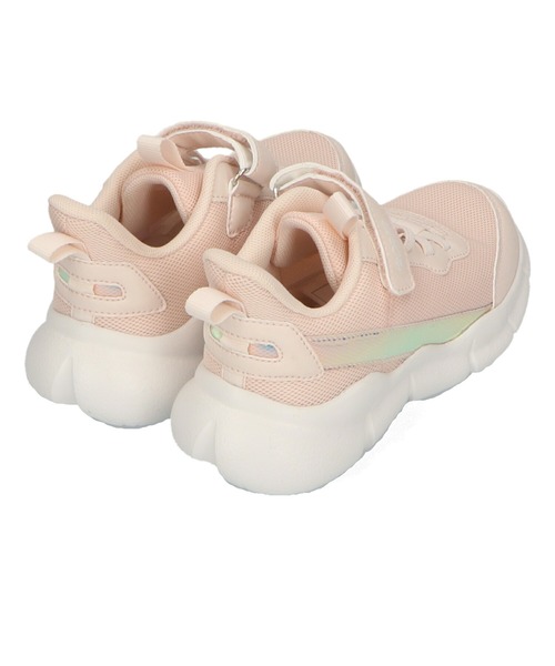 ORiental TRaffic（オリエンタルトラフィック）の「ボリュームソールメッシュスニーカー K-451（スニーカー・キッズ・ピンク/ホワイト/ブラック/ブルー・16.0cm/17.0cm/18.0cm/19.0cm/20.0cm/21.0cm/22.0cm）」の6枚目の写真