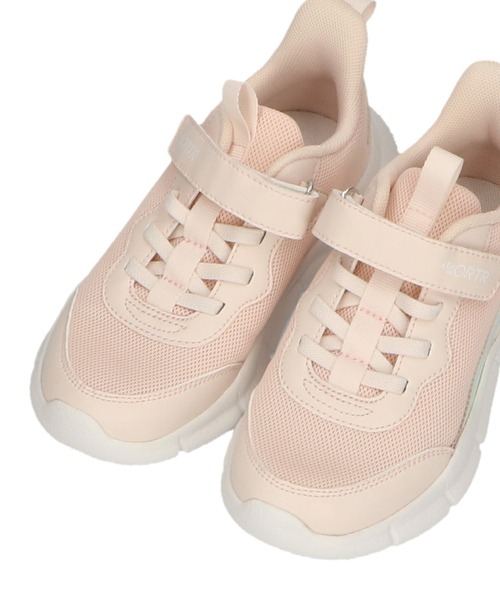 ORiental TRaffic（オリエンタルトラフィック）の「ボリュームソールメッシュスニーカー K-451（スニーカー・キッズ・ピンク/ホワイト/ブラック/ブルー・16.0cm/17.0cm/18.0cm/19.0cm/20.0cm/21.0cm/22.0cm）」の7枚目の写真